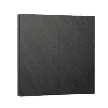 MixSwitch Gauss 2 gang, color Marmol Gris